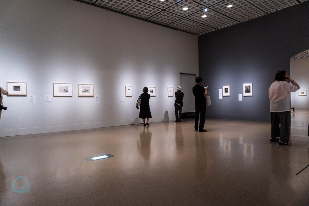 版画家レンブラント展　会場風景