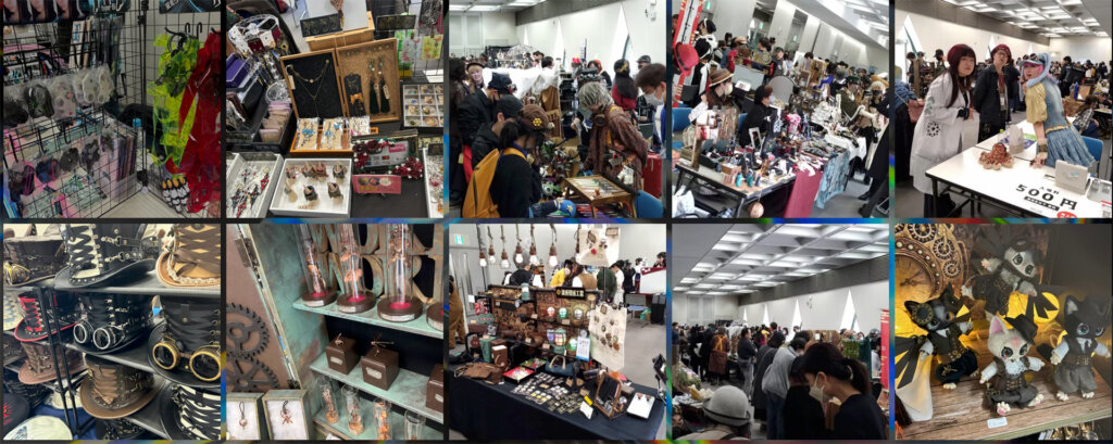 SFフリマ 会場風景