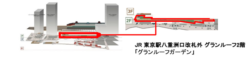 宵路灯籠(よいみちとうろう)2026 会場図