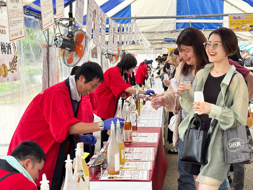 利き酒の様子