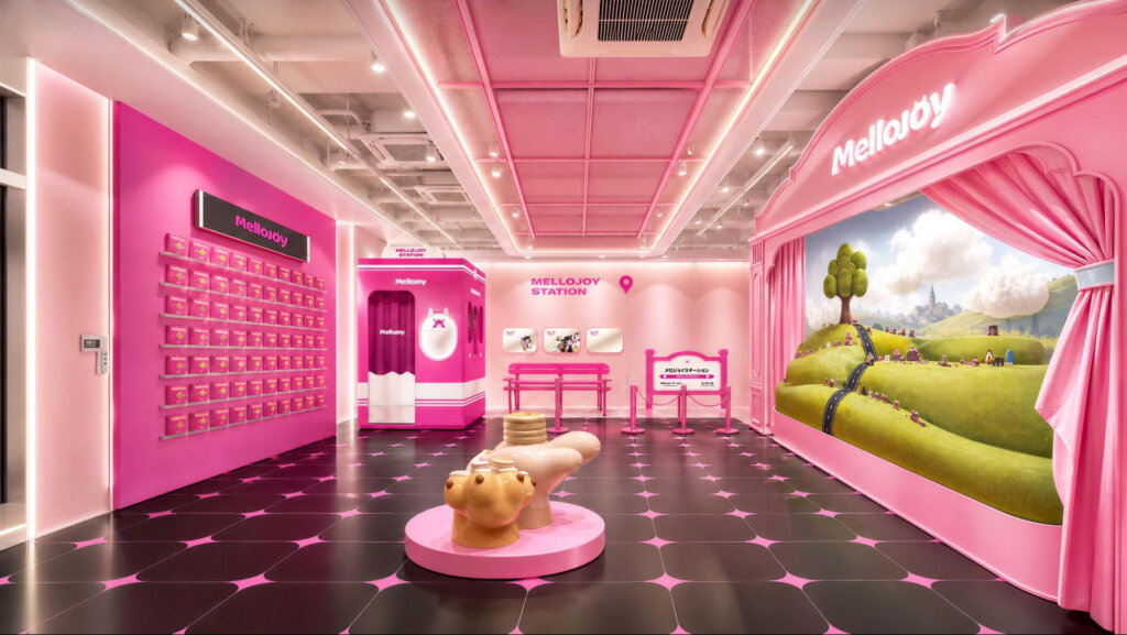 Mellojoy Pop-Up Shop 2Fフロア