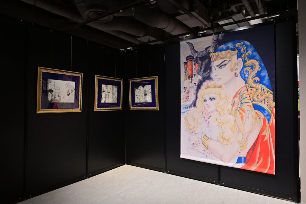 王家の紋章 原画展　会場風景