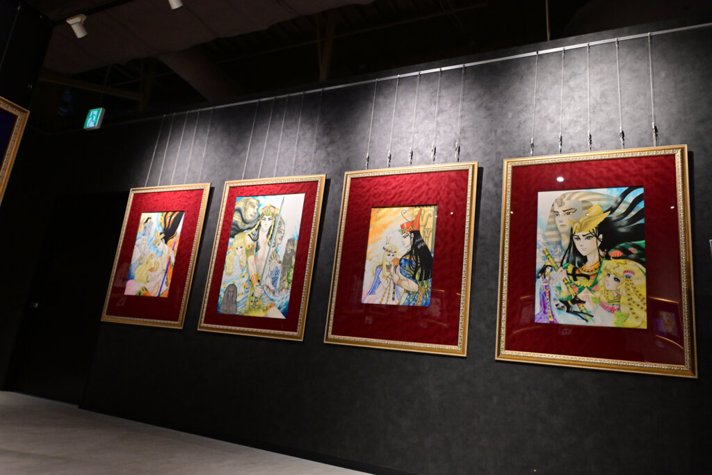 王家の紋章 原画展　会場風景