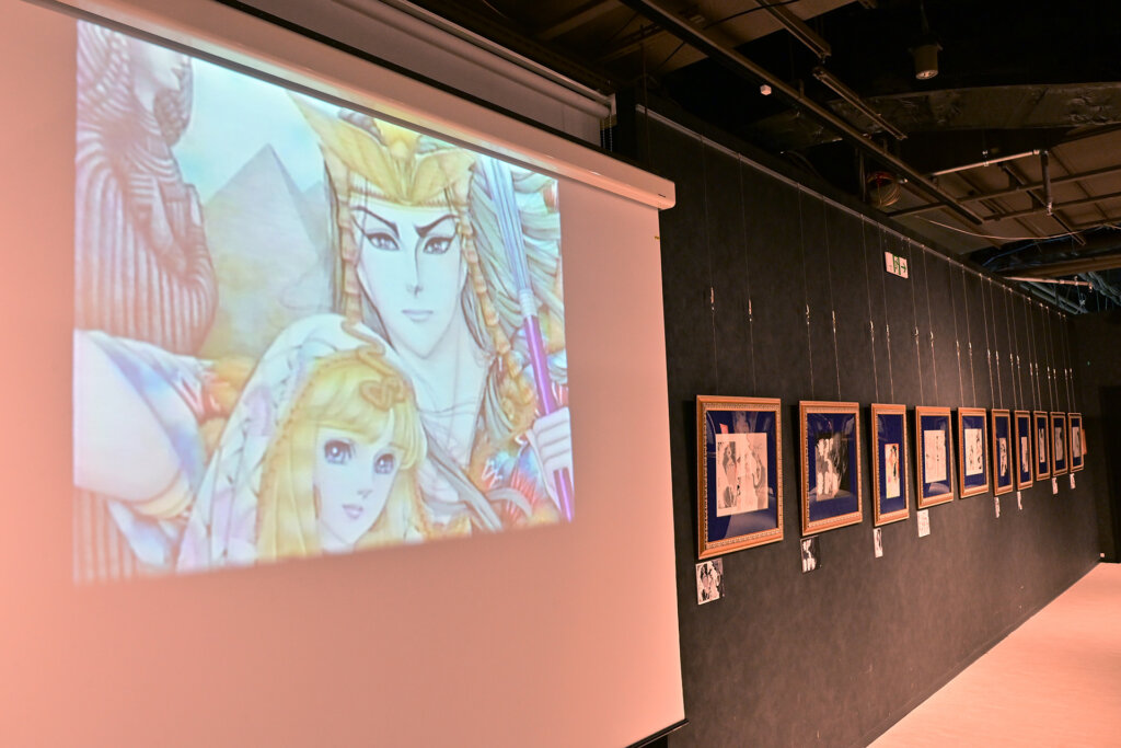 王家の紋章 原画展　会場風景