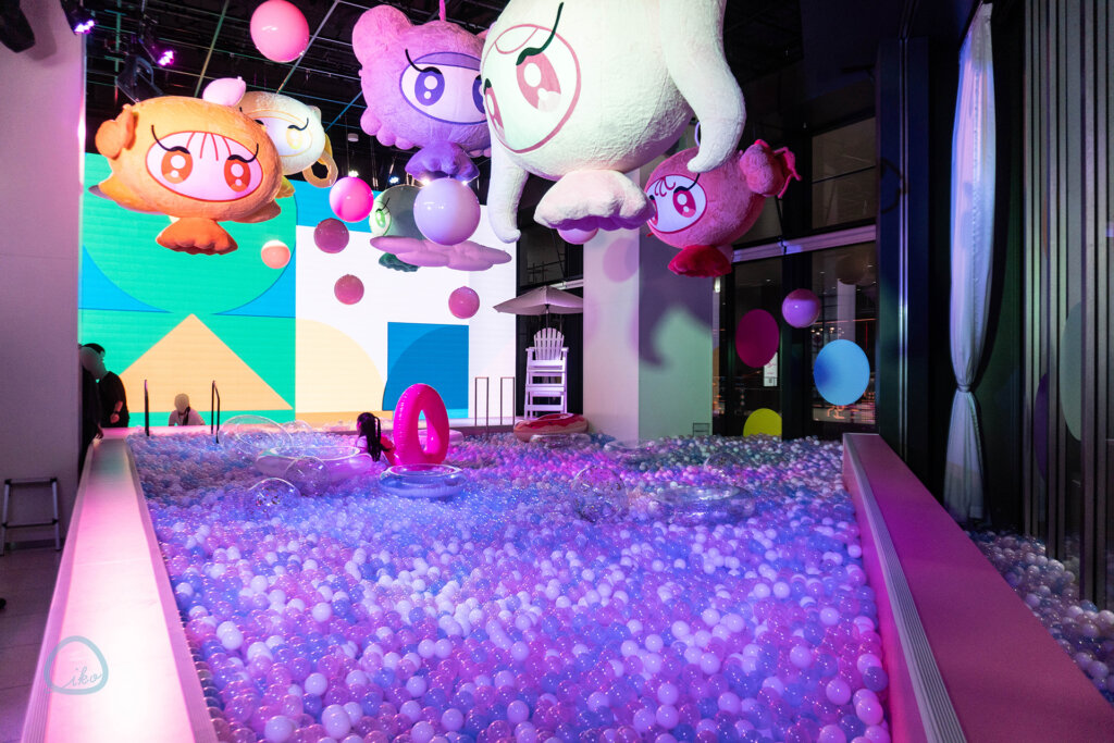 KAWAII FRIENDS PUKA PUKA PARK 会場風景 ボールプール