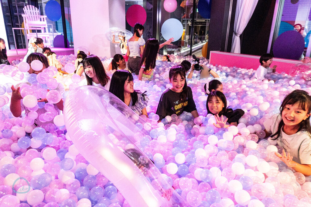 KAWAII FRIENDS PUKA PUKA PARK 会場風景 ボールプール