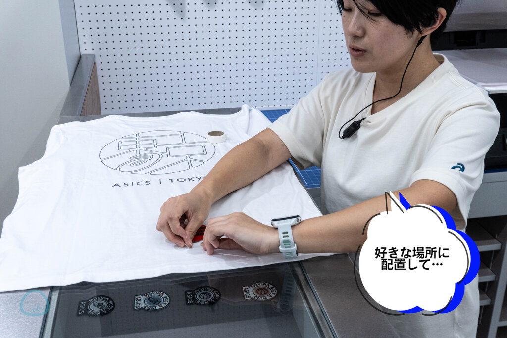 アシックスフラッグシップ新宿 オーダーメイドシャツ
