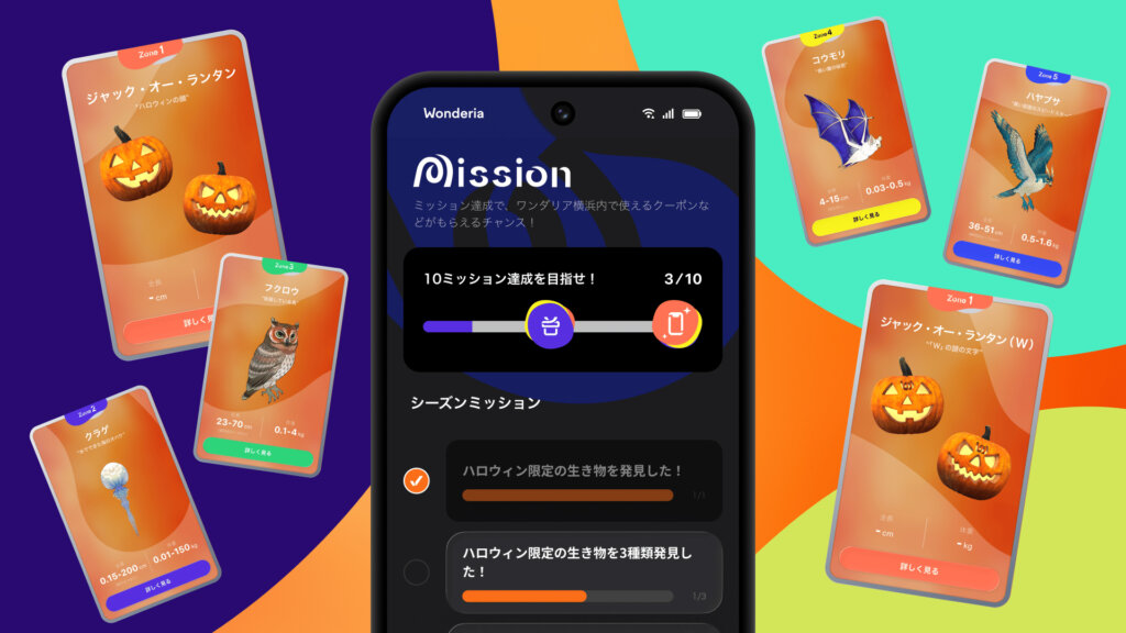 ワンダリア横浜 Supported by Umios スマホサービス画面