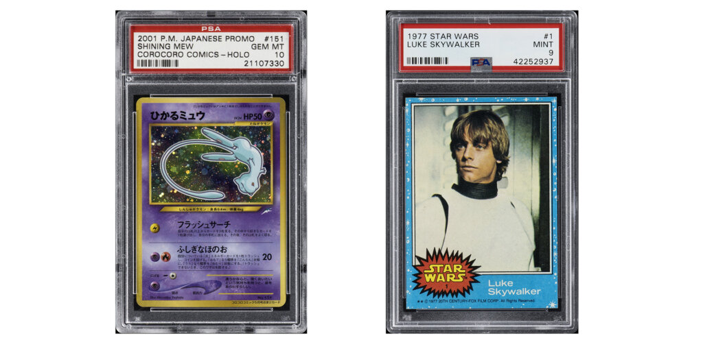 スターウォーズやポケモンのカード