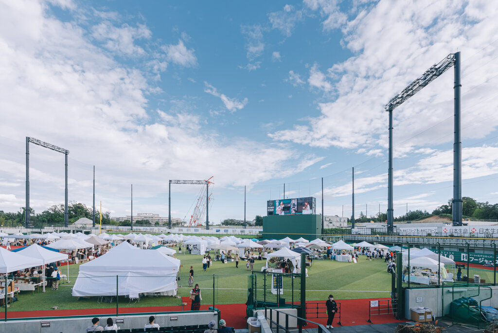 東京クラフトフェスティバル’26会場のジャイアンツスタジアム