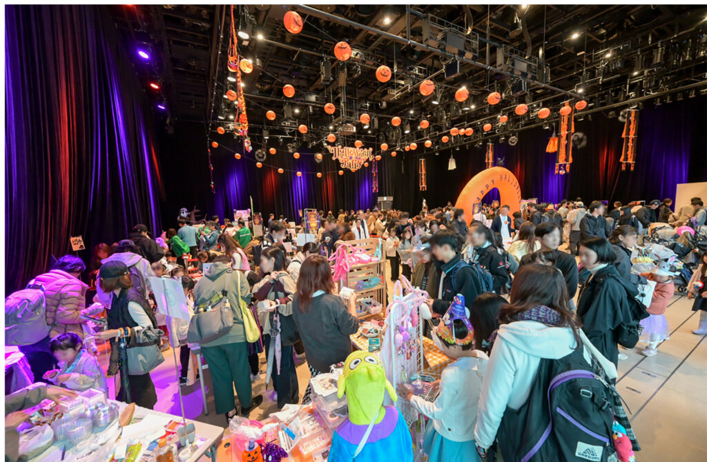 二子玉川ハロウィンパーティー　会場風景