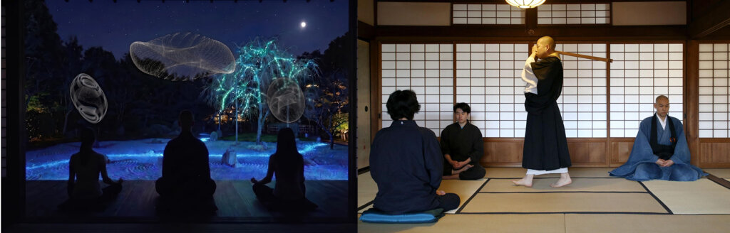 ZEN NIGHT TOKYO イベント風景 禅体験