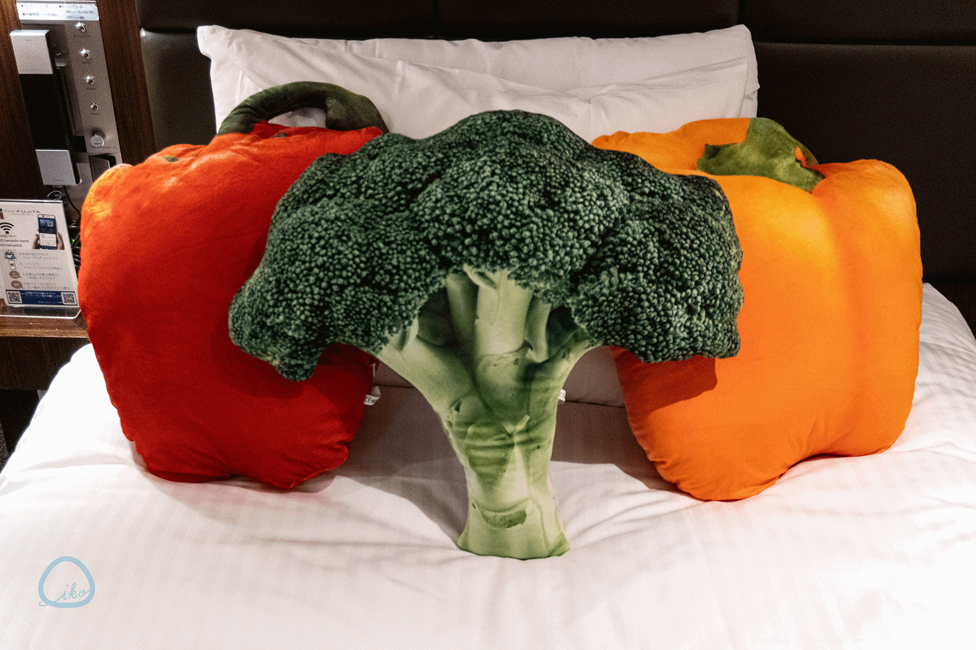 WHGホテルズ×カゴメのコラボホテル　野菜のクッション