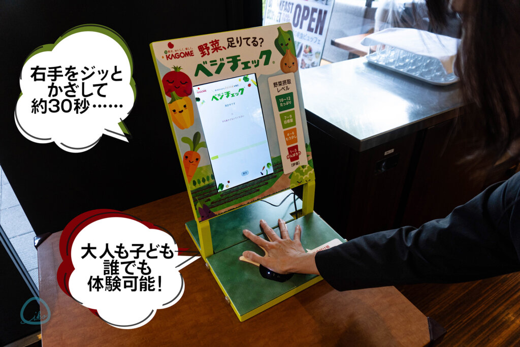 WHGホテルズ×カゴメのコラボホテル　ベジチェック