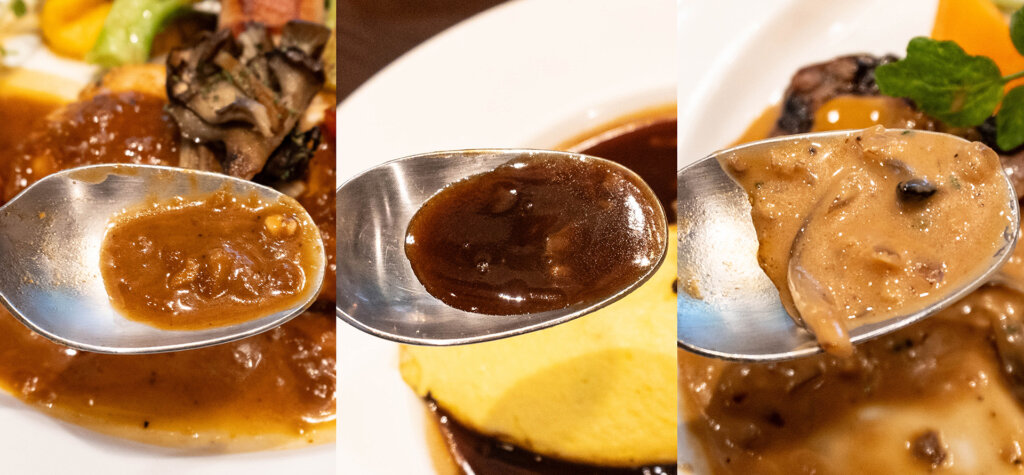 ロイヤルホスト 秋のグリル料理 どろどろとしたスープ