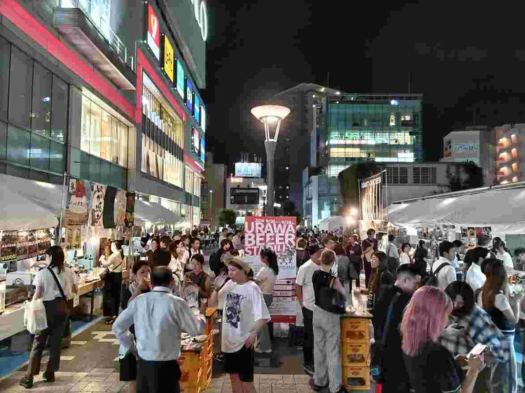 浦和ビアスタジアム　開催風景