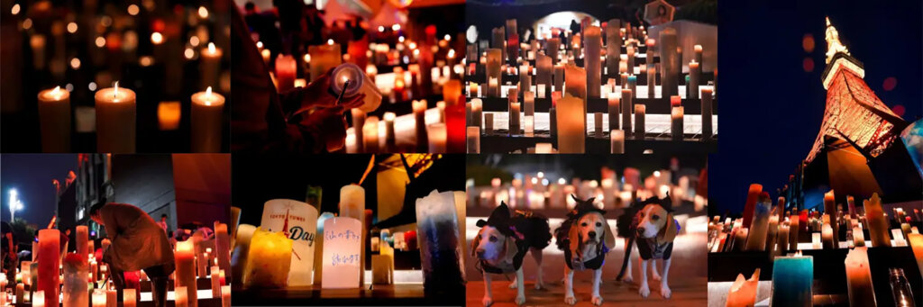 TOKYO TOWER CANDLE DAYS 会場風景