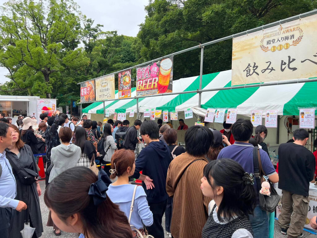 全国梅酒まつりin横須賀 会場風景