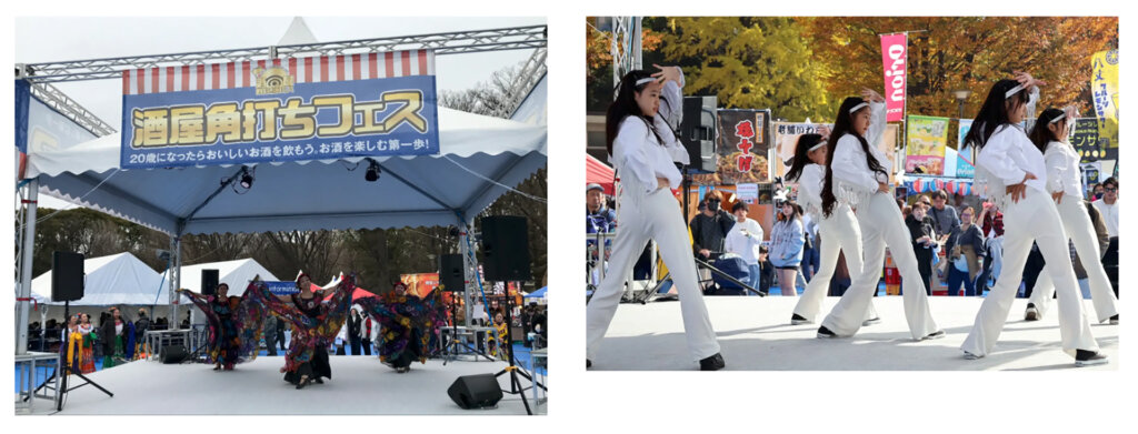 酒屋角打ちフェス 　ステージダンスライブ