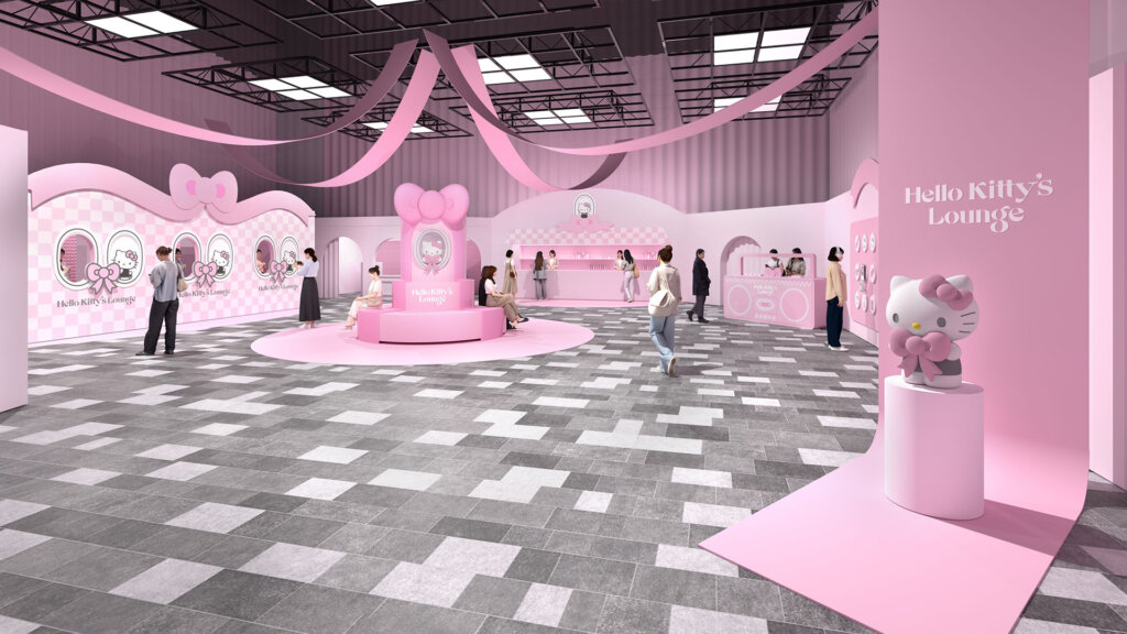 Hello Kitty’s Lounge 会場風景