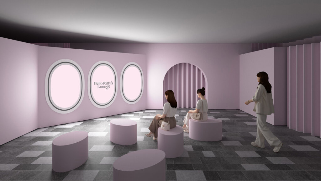 Hello Kitty’s Lounge 会場風景