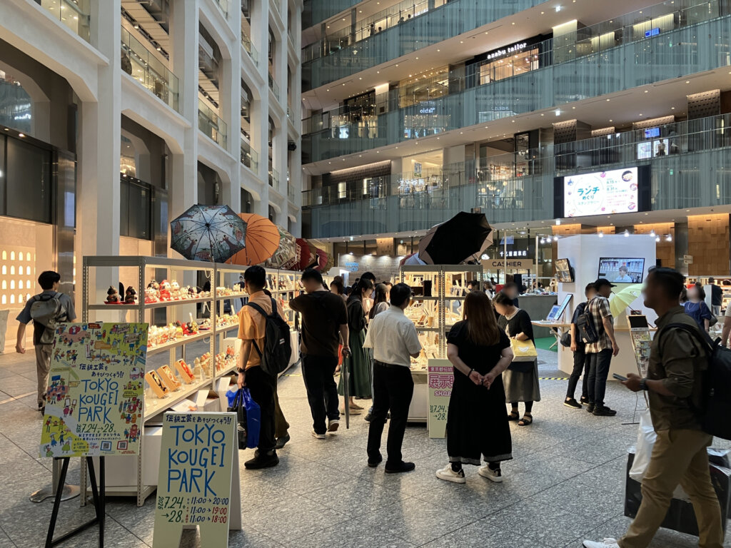 TOKYO KOUGEI PARK 会場の様子