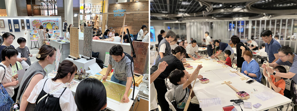 TOKYO KOUGEI PARK モノ作り実現、ワークショップに参加