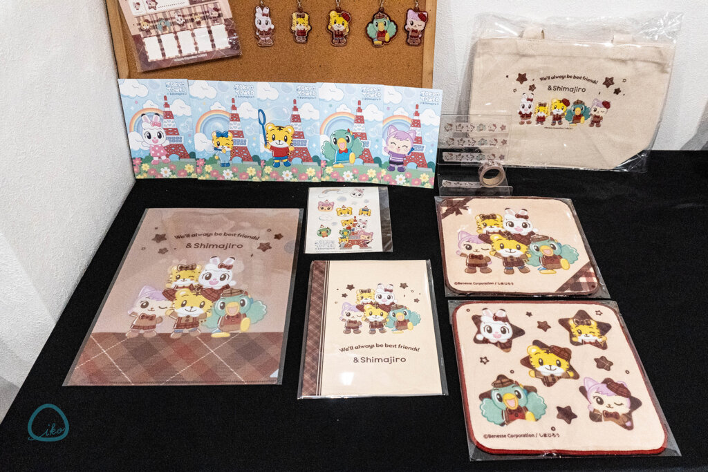 「TOKYO TOWER & Shimajiro」コラボイベント グッズ
