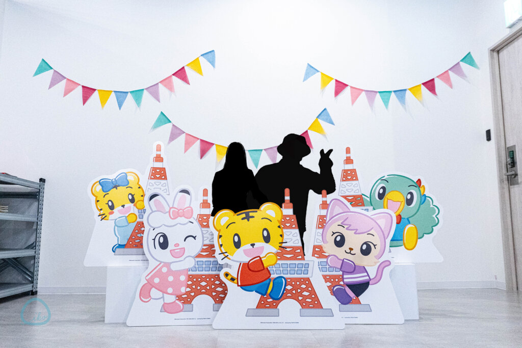 「TOKYO TOWER & Shimajiro」コラボイベント フォトスポット